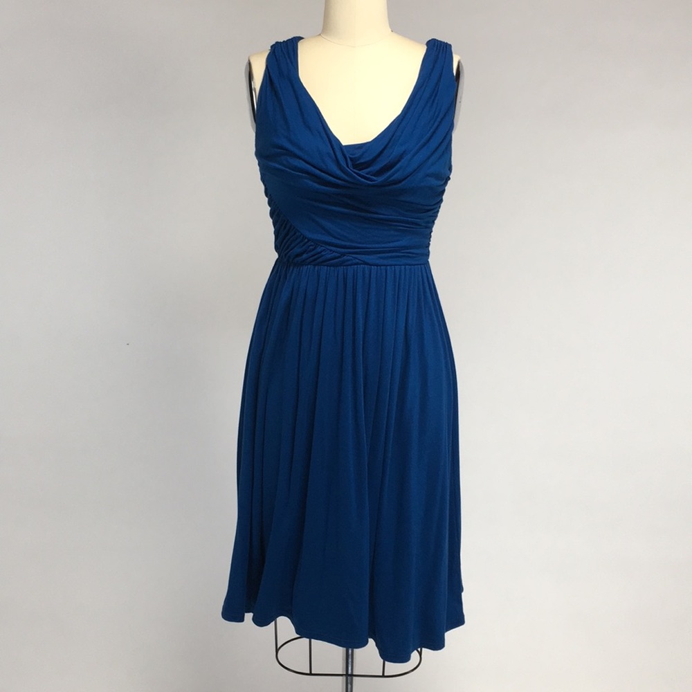 Deletta Blue Jersey Dress